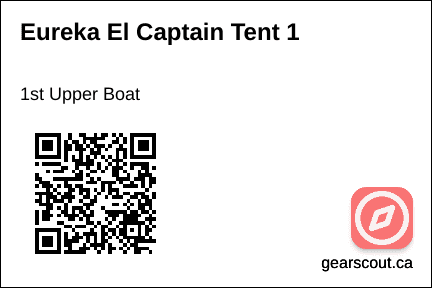 Gear Label Example